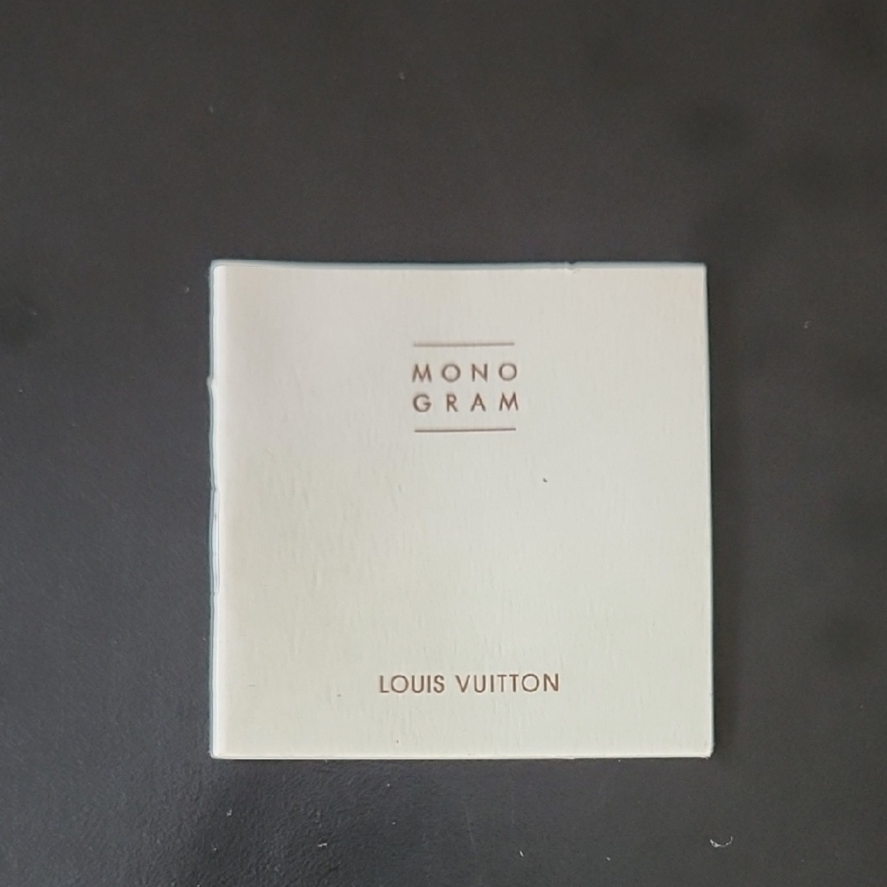 LV Monogram Booklet Used